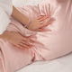 Наволочка шовкова Baby pink